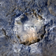 Imagen: Cráter Haulani. vía: NASA/JPL.